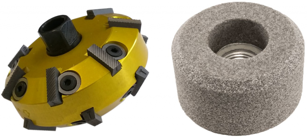 Фреза и шлифовальный камень Фреза и шлифовальный камень
