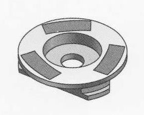 Корпус фрезы из стали
