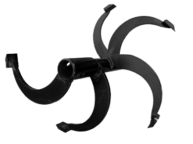 Фреза "Целина"  для мотокультиватора 6 зубьев (Целина МК-380)