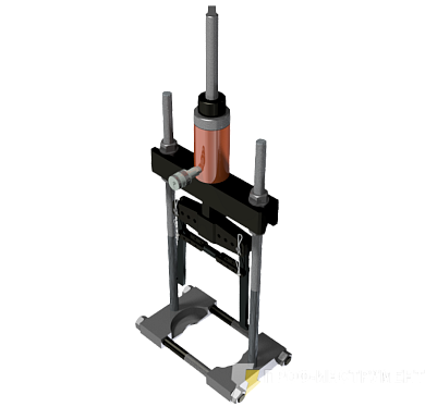 Съемник гидравлический хомутовый СГУ15