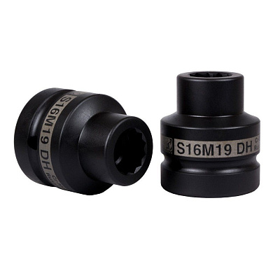 Головка ударная двенадцатигранная S16M19DH