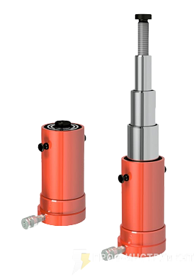 Домкрат гидравлический телескопический ДТ16М500