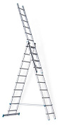 Лестница промышленная трехсекционная Sarayli 3 x 14