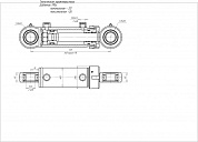 Гидроцилиндр ЦГ-63.35х115.11