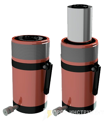 Домкрат универсальный гидравлический одностороннего действия ДУ100П300