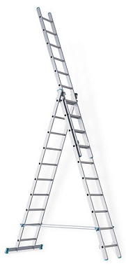 Лестница промышленная трехсекционная Sarayli 3 x 11