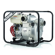 Бензиновая мотопомпа для сильно-загрязненных вод Koshin KTH-100X o/s
