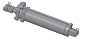 Гидроцилиндр С100/40х200-3.44 (Ц100х200-3)