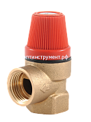 4254026703 Клапан предохранительный латунный G 1 5 2 6 bar
