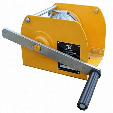 Лебедка барабанная усиленная LRU-3T