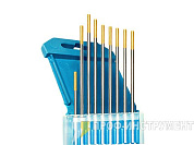 Электроды вольфрамовые КЕДР ВЛ-15-175 Ø 1,6 мм (золотистый) AC/DC