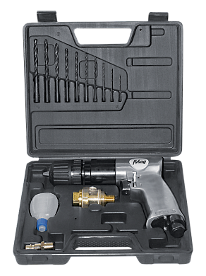 Пневмодрель DRS142/1800 в кейсе