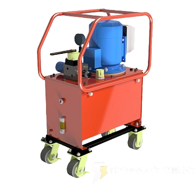 Насосная станция с электроприводом с ручным распределителем НЭР-5,0И60Т1