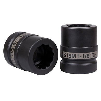 Головка ударная S16M1-1/8"DH
