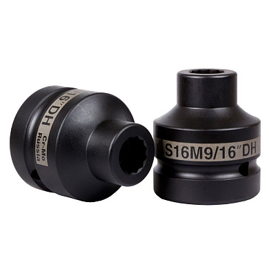 Головка ударная S16M9/16"DH