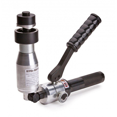 Пресс гидравлический КВТ ПГРОп-60А ручной поворотный 66536