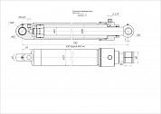 Гидроцилиндр ЦГ-100.60х840.22