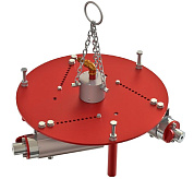 Трамбовка пневматическая для бокового уплотнения футеровки 3-х головочная BLG-003