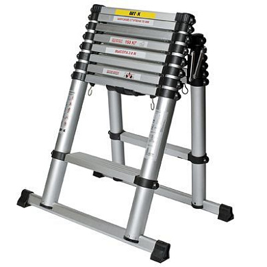 Стремянка телескопическая 2.6 м. ШТОК 20008