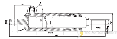 Гидроцилиндр ГА -81.000А