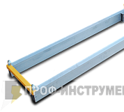 Профиль двойной виброрейки, длина 6м, 100x40x4