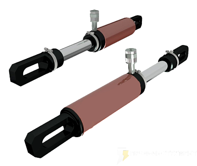 Домкрат гидравлический тянущий ДО10П150