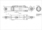 Гидроцилиндр ЦГ-180.125х1470.11