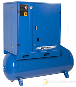 Винтовой компрессор на ресивере 500л. с частотным регулятором REMEZA ВК25-8(10/15)-500ВС
