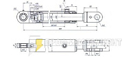 Гидроцилиндр подъема стрелы ГЦ-80.56х620.18 (120)