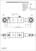 Гидроцилиндр ЦГ-80.50х160.11-01