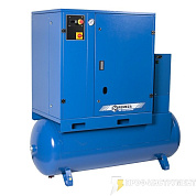 Винтовой компрессор на ресивере 500л. с осушителем REMEZA BK25T-8(10)-500Д