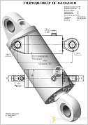 Гидроцилиндр гидроперекоса отвала ГЦ-160.80х200.11 (319-01)