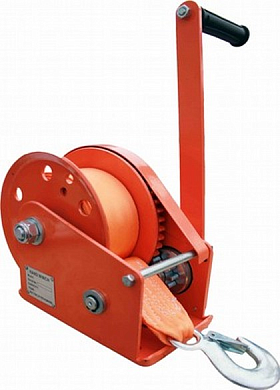 Лебедка барабанная с тормозом BHW  1800 (канат)