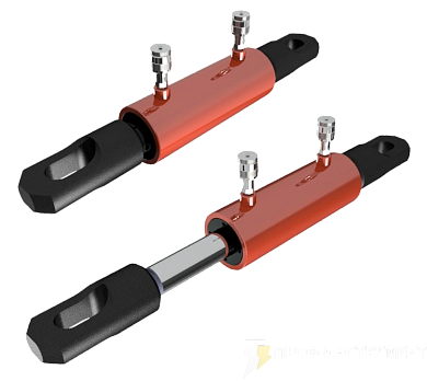 Домкрат гидравлический тянущий ДО100Г150А