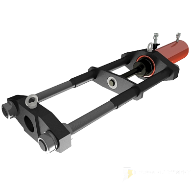 Гидравлический выпрессовщик пальцев  ВПТЦ100