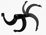 Фреза на мотокультиваторы 5 зубов (МК-Крот, Ранчо, Целина МК-404, 406)