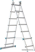 Лестница-стремянка Sarayli двухсекционная промышленная 2x10