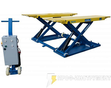Ножничный подъемник AE&T F6010 220В