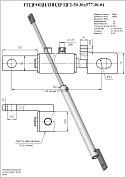 Гидроцилиндр ЦГ2-50.30х577.30-01