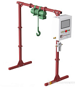 Крановая система с автоматическим управлением для пневмотрамбовок BLG-007-A