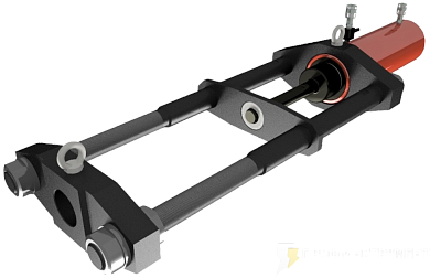 Гидравлический выпрессовщик пальцев  ВП100Г330