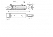 Гидроцилиндр ЦГ-60.40х144.21