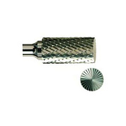 Борфреза твердосплавная цилиндрическая с торцовыми зубьями с двойной насечкой B1225