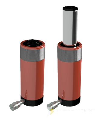 Домкрат универсальный гидравлический одностороннего действия ДУ5П200