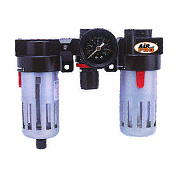 Фильтр-регулятор-лубрикатор с автоматическим сливом CC-400-A 1/2" F.R.L