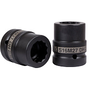 Головка ударная двенадцатигранная S16M27DH